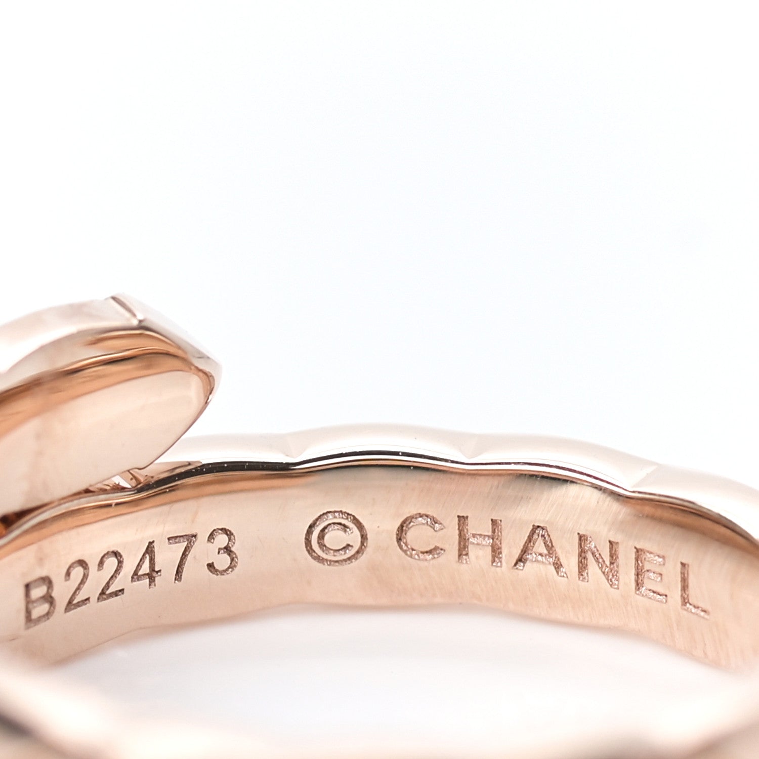 Chanel 18K Beige Gold Diamond Coco Crush Toi et Moi Ring 51 5.75 4 of 6