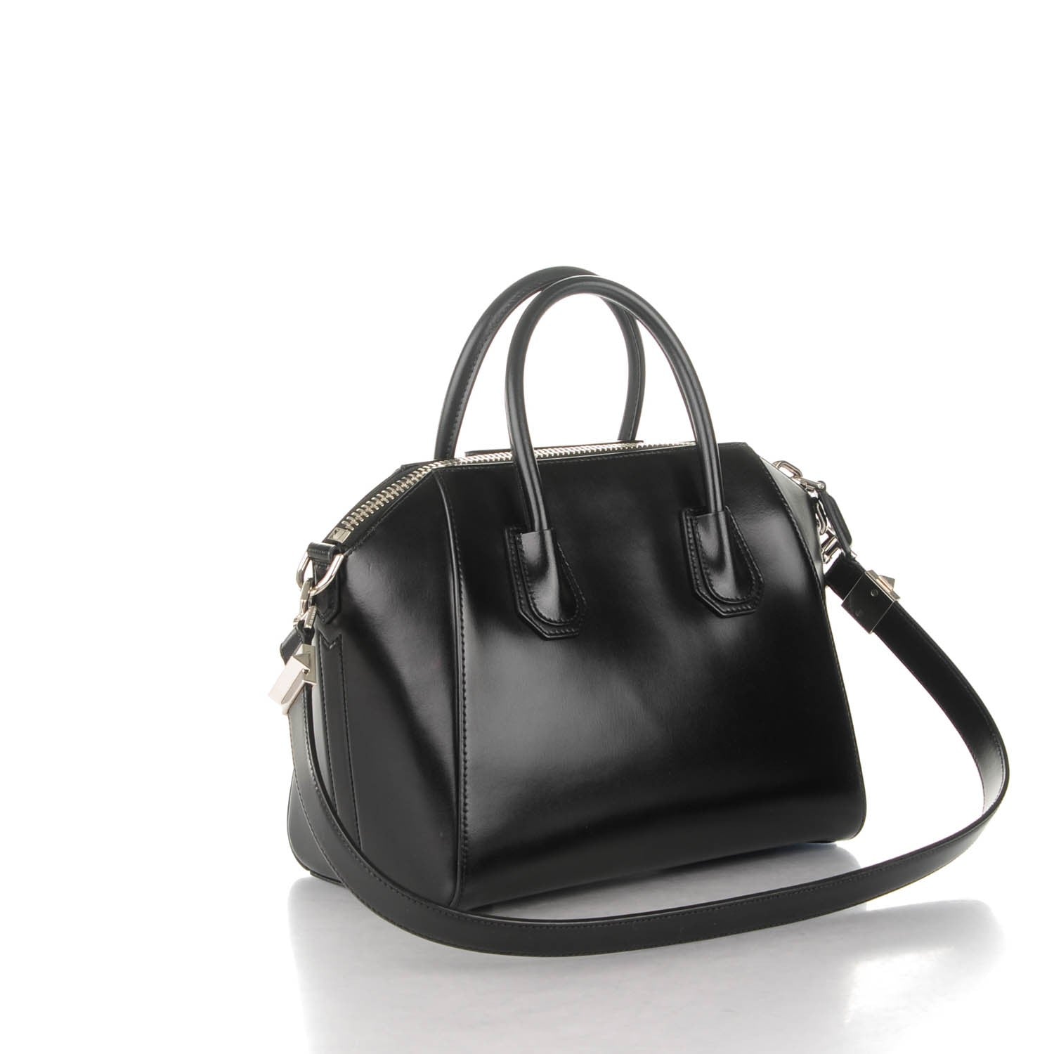 Givenchy Shiny Lord Calfskin Small Antigona Black 3 of 7