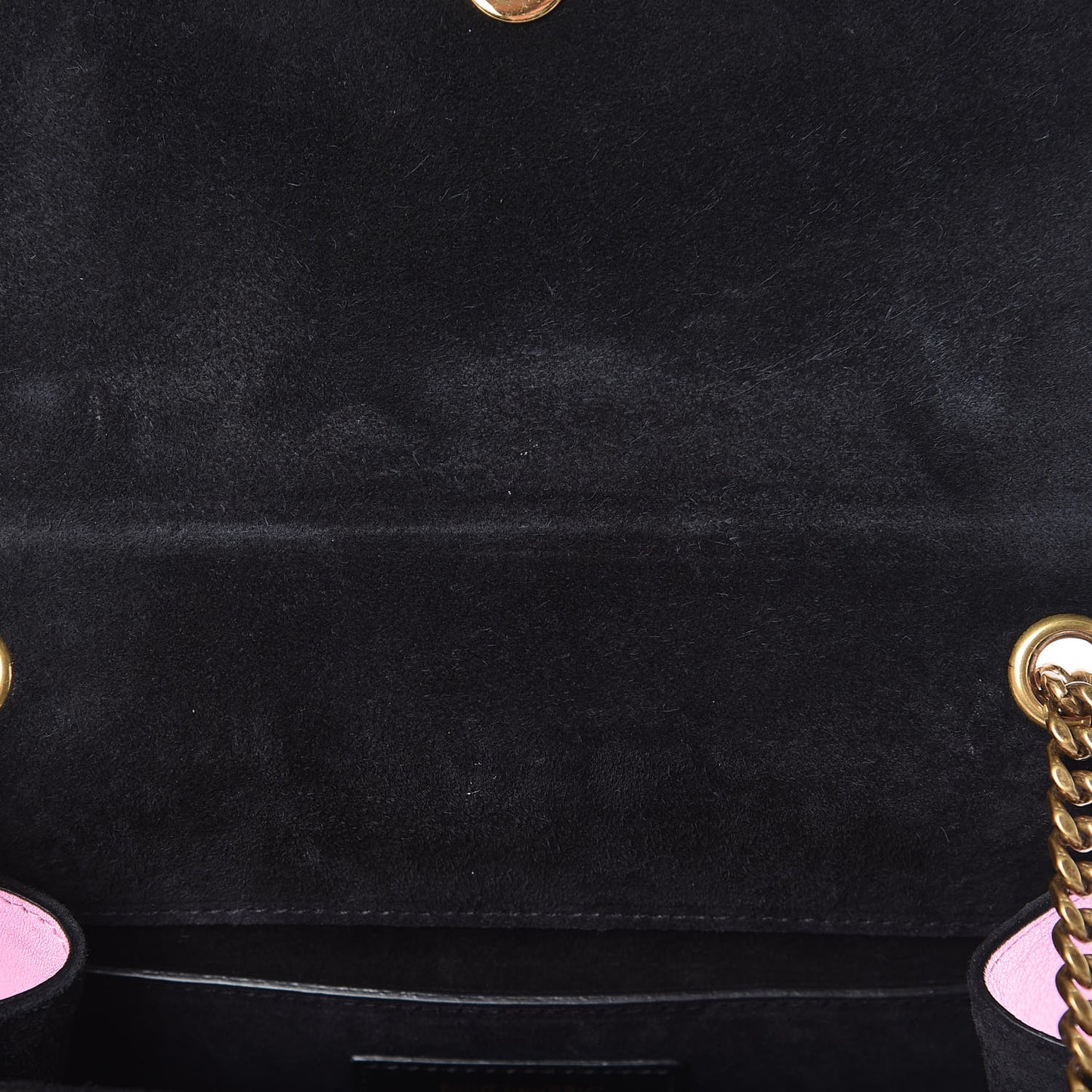 Metallic Calfskin Small Classic Monogram Kate Tassel Satchel Pink