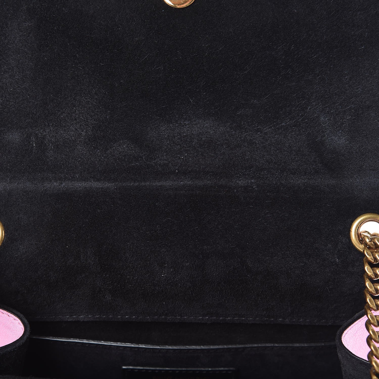 Saint Laurent Metallic Calfskin Small Classic Monogram Kate Tassel Satchel Pink 10 of 10