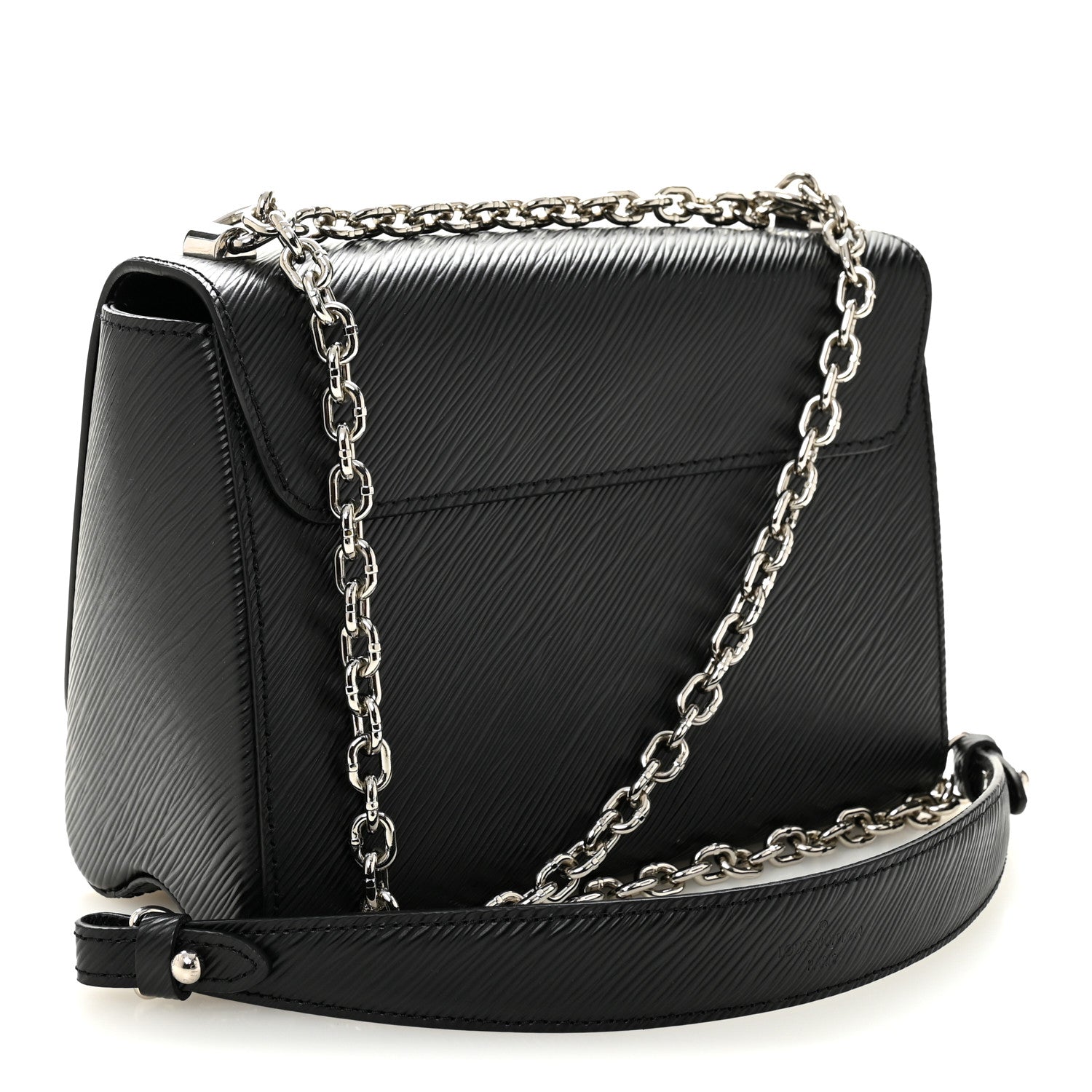 Louis Vuitton Epi Twist Shoulder Bag MM Black 3 of 10