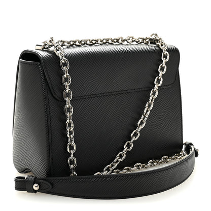Louis Vuitton Epi Twist Shoulder Bag MM Black 3 of 10