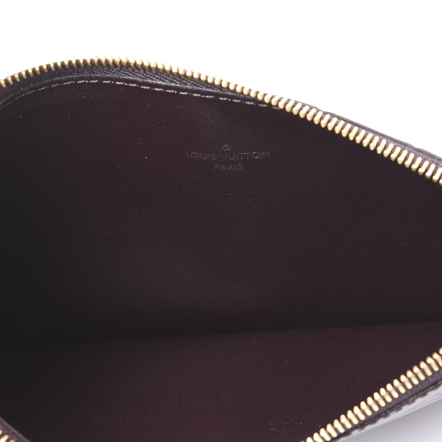 Vernis Felicie Chain Wallet Zippered Insert Amarante