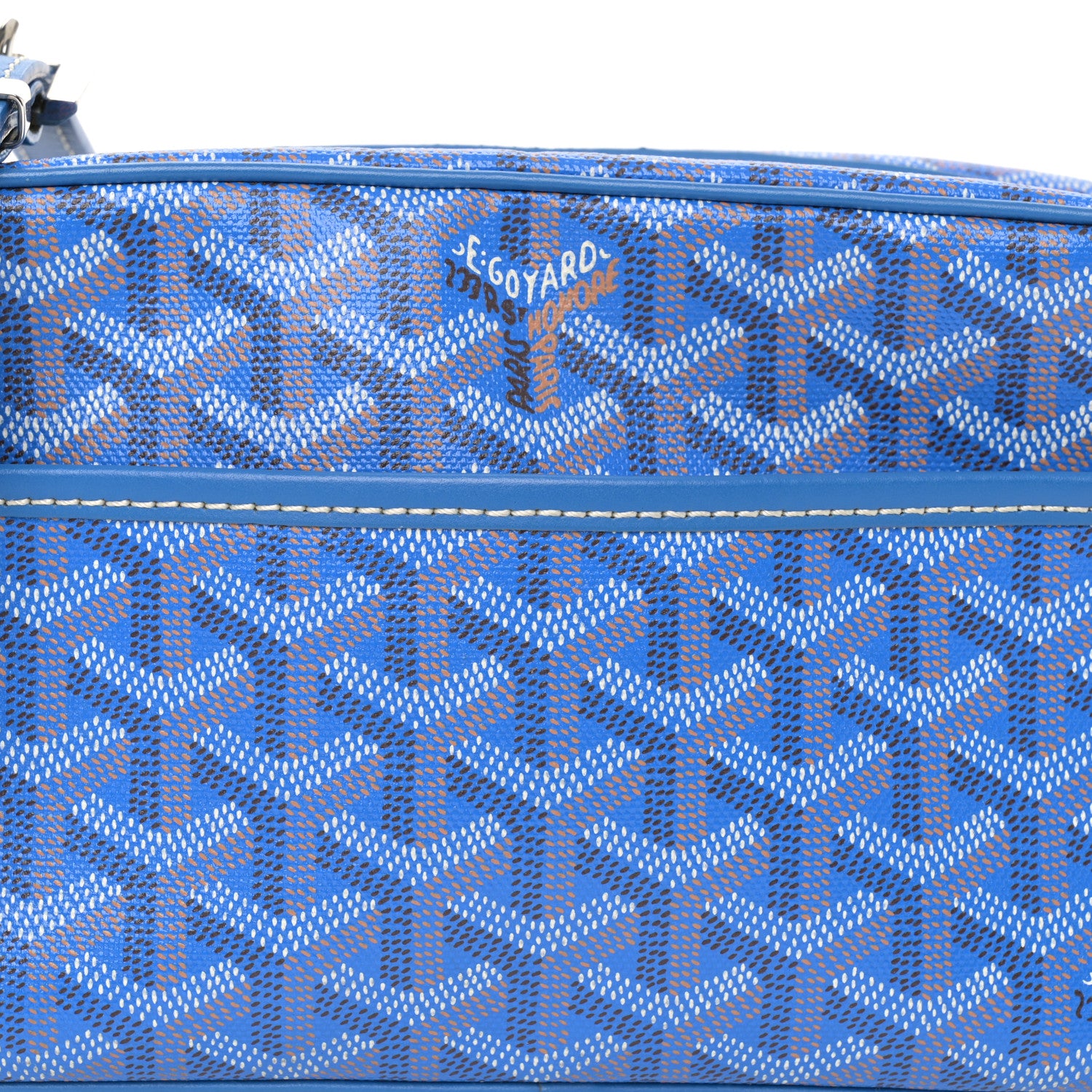 Goyard Goyardine Sac Cap Vert Sky Blue 7 of 10