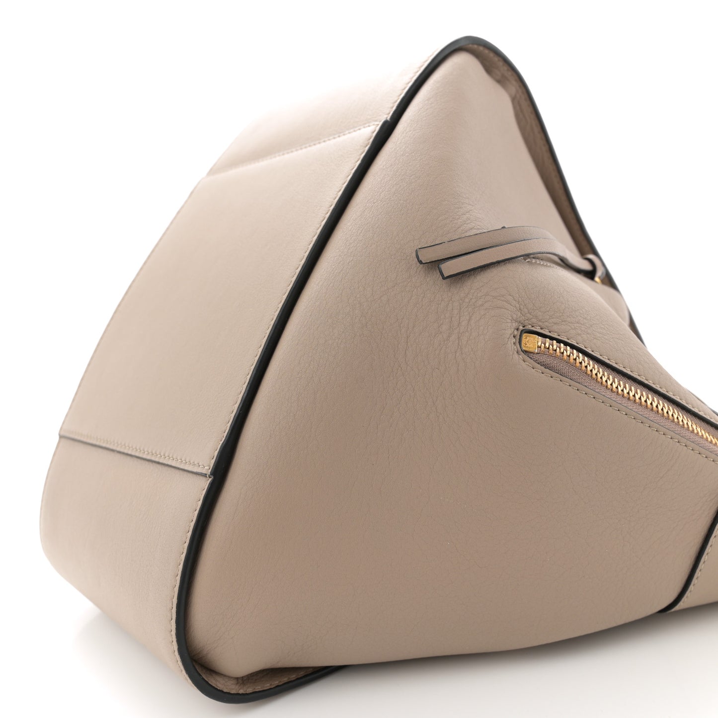 Calfskin Small Hammock Shoulder Bag Sand