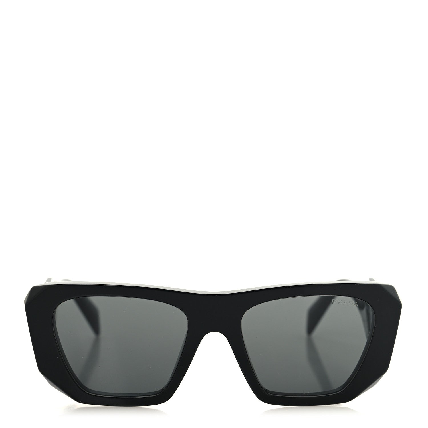 Prada Acetate Symbole Sunglasses SPR B18 Black 2 of 6