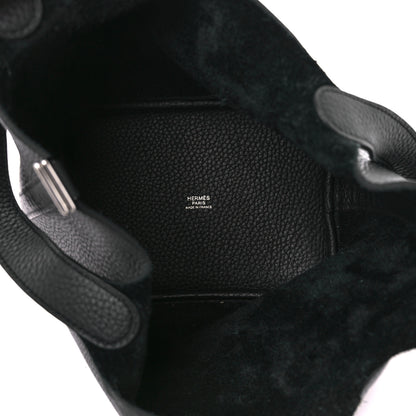 Hermes Taurillon Clemence Picotin Lock 18 PM Black 5 of 11