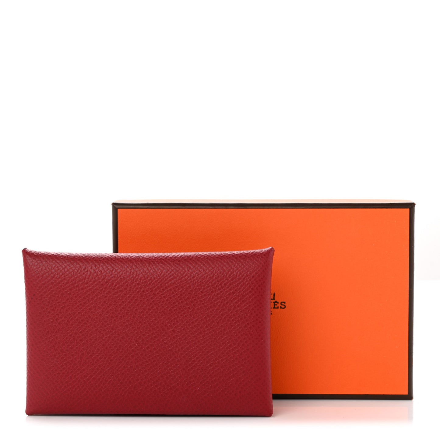 Epsom Verso Calvi Card Case Rouge Grenat Mauve Sylvestre