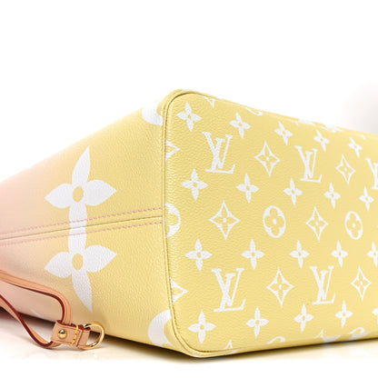Louis Vuitton Monogram Giant By The Pool Neverfull MM Light Pink 8 of 10
