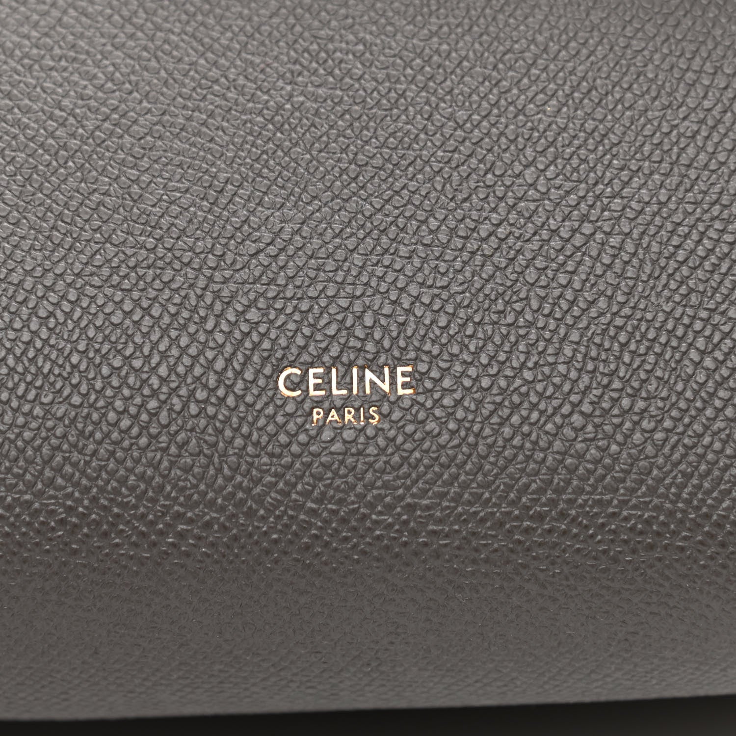 Celine Grained Calfskin Mini Belt Bag Grey 6 of 11