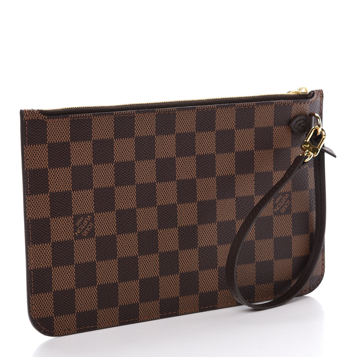 Louis Vuitton Damier Ebene Neverfull MM GM Pochette 3 of 8