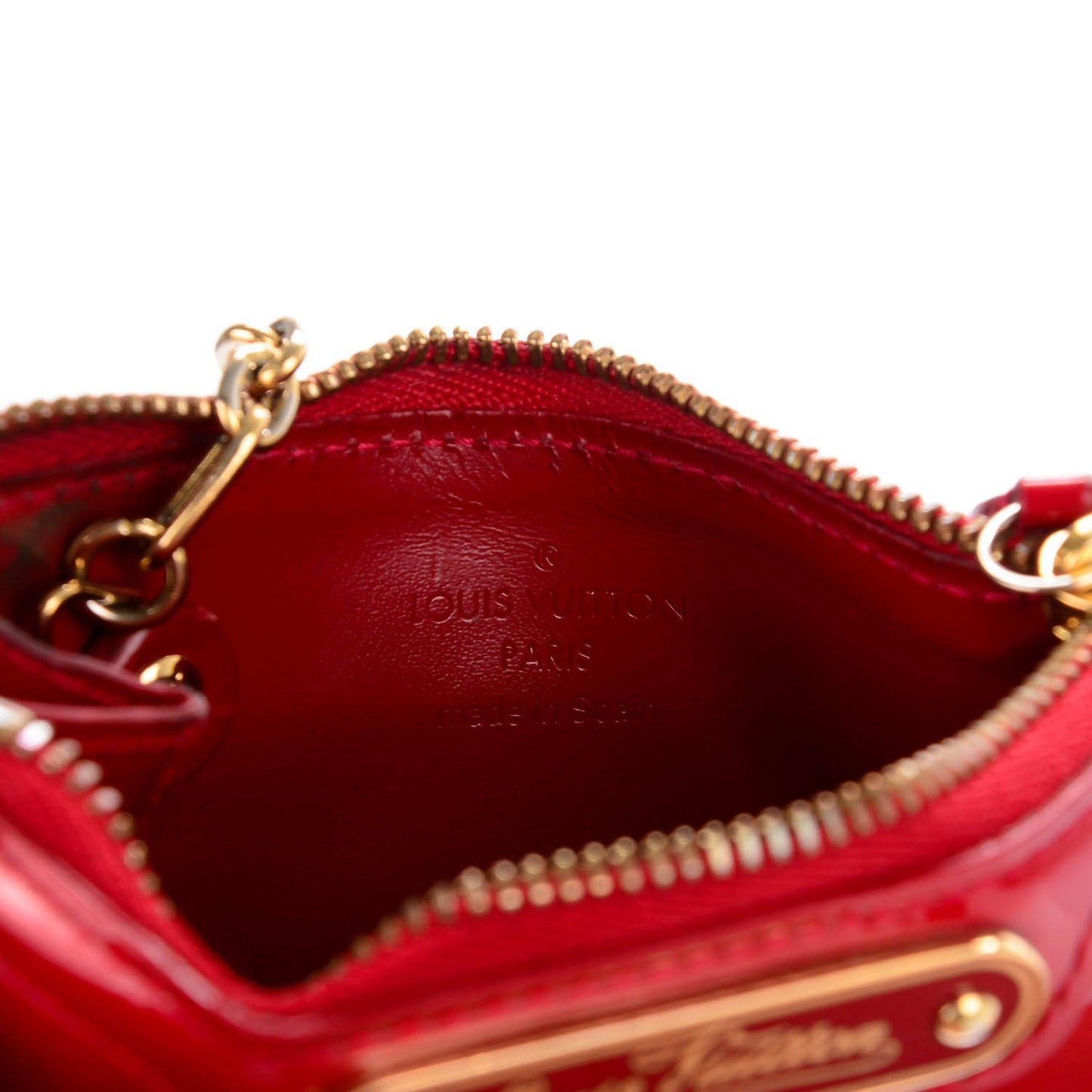 Vernis Key Pouch Pomme D'Amour