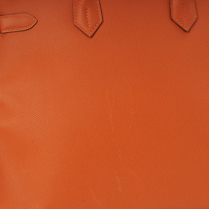Hermes Epsom Birkin 35 Orange 28 of 37