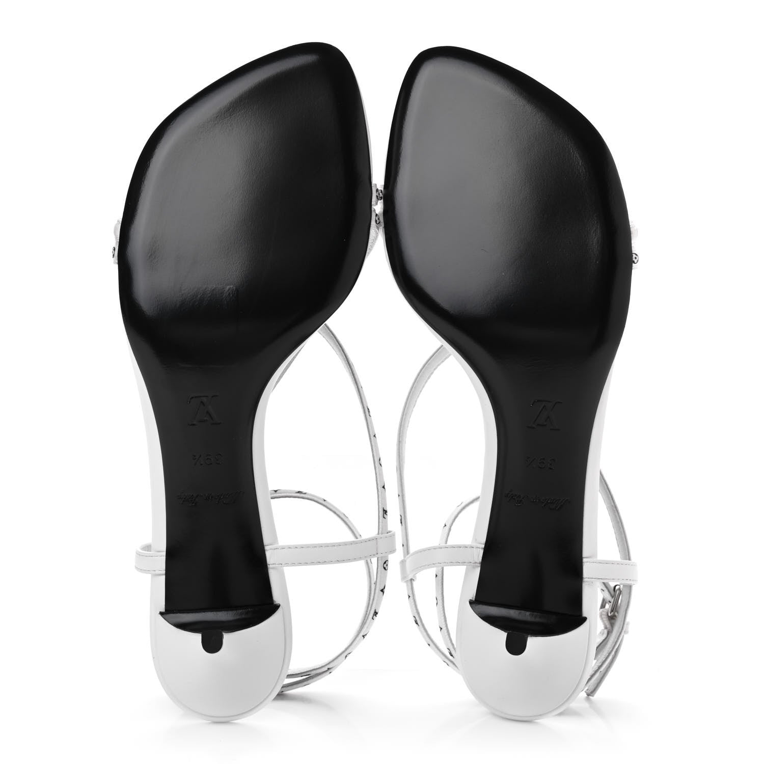 Louis Vuitton Calfskin Citizen Sandal 39.5 White 5 of 8