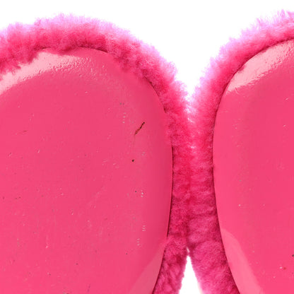 Louis Vuitton Shearling Magnetic Mule 39 Fuchsia Pink 7 of 9
