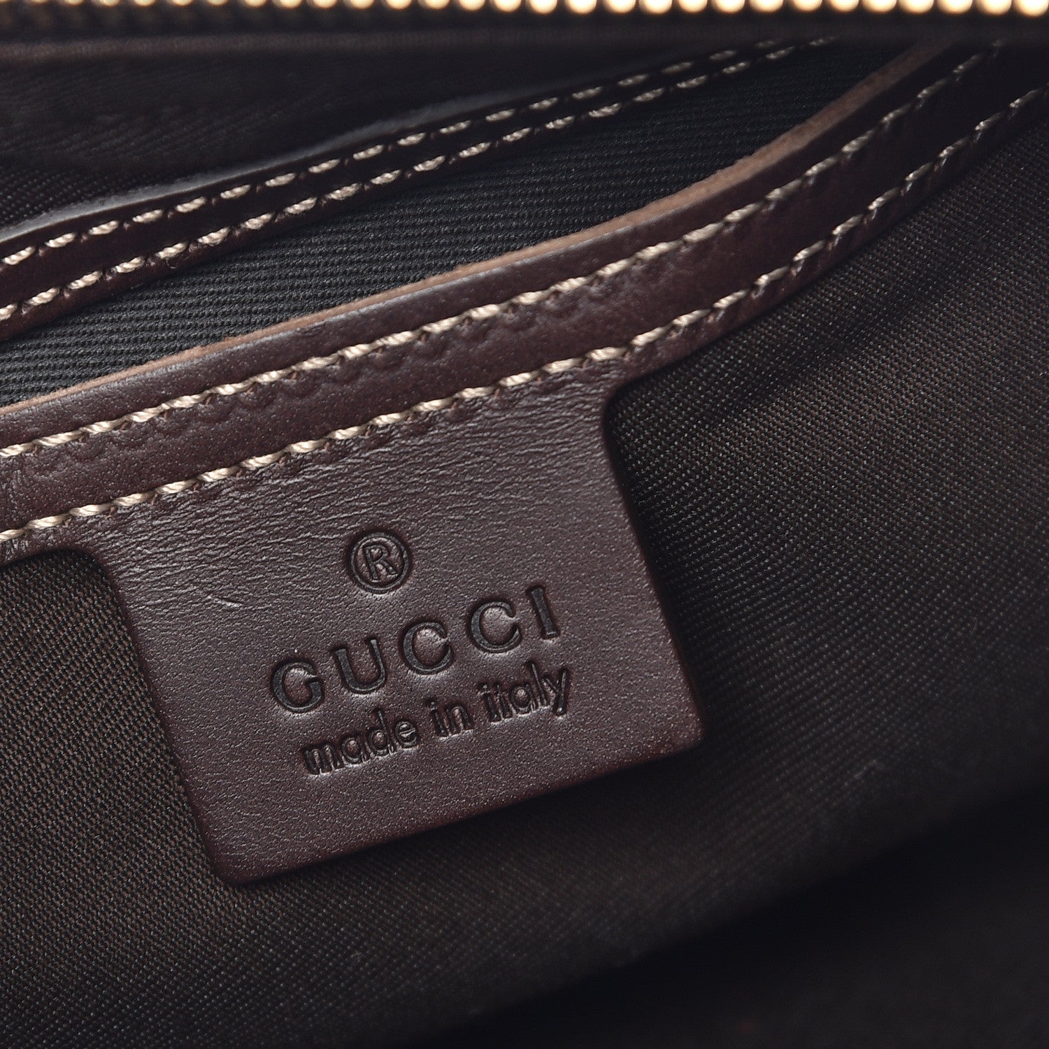 Gucci GG Plus Monogram Belt Bag Dark Brown 6 of 10