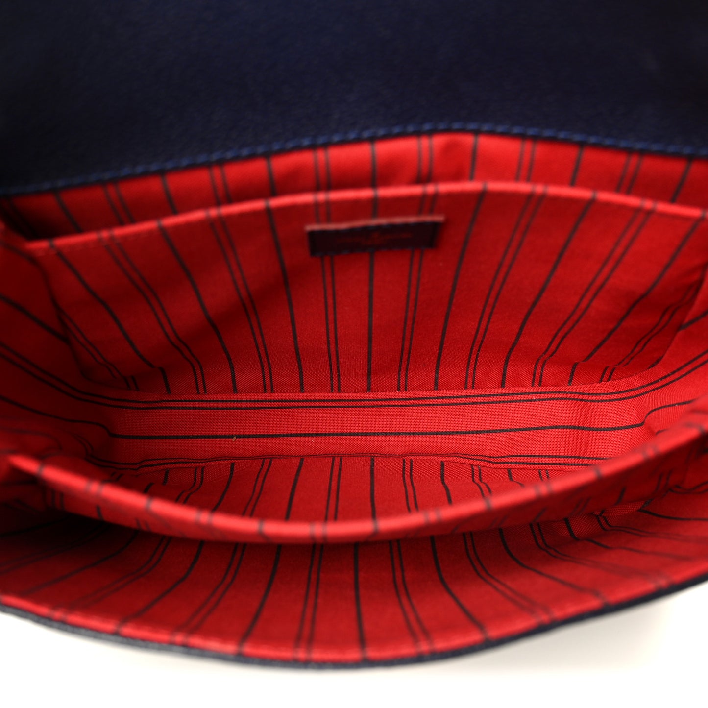 Empreinte Pochette Metis Marine Rouge