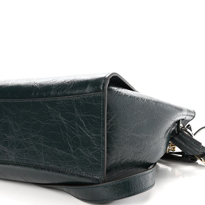Mulberry Glossy Calfskin Small Iris Tote Black 9 of 9