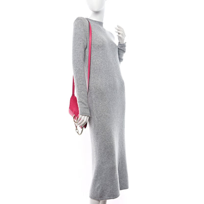 Chloe Suede Calfskin Small Faye Shoulder Bag Fuchsia Rose 2 of 11