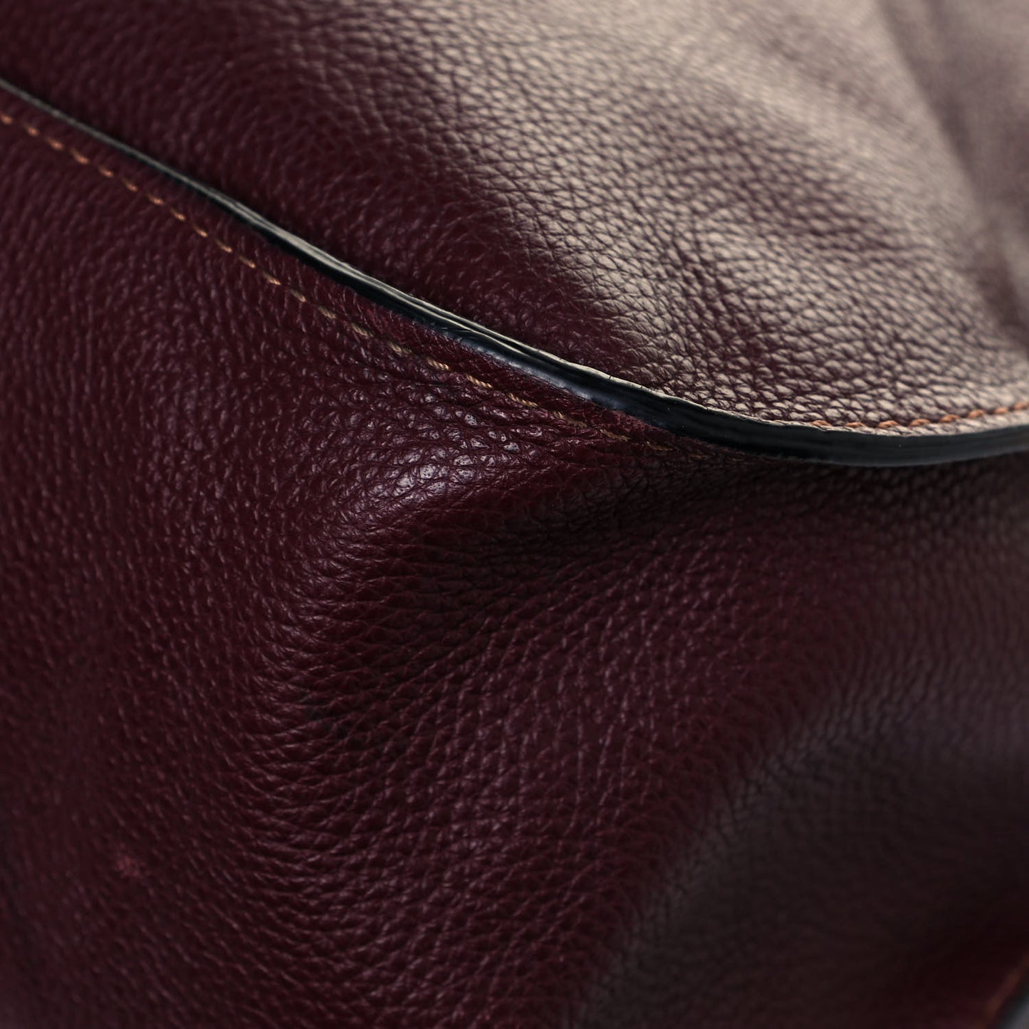Calfskin Medium Marcie Satchel Dark Velvet