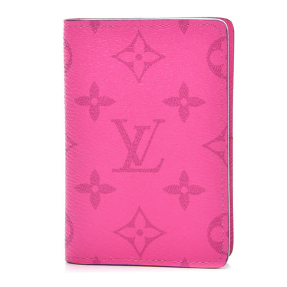 Louis Vuitton Taigarama Pocket Organizer NM Fuchsia 1 of 7