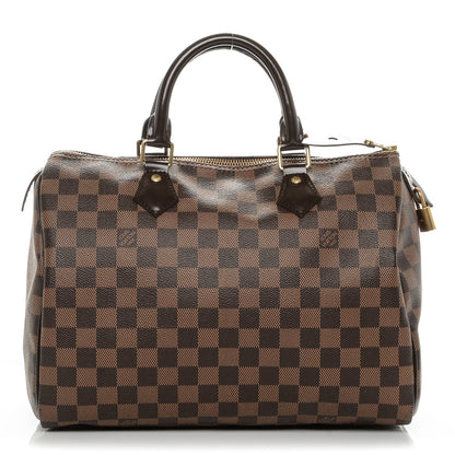 Louis Vuitton Damier Ebene Speedy 30 1 of 7