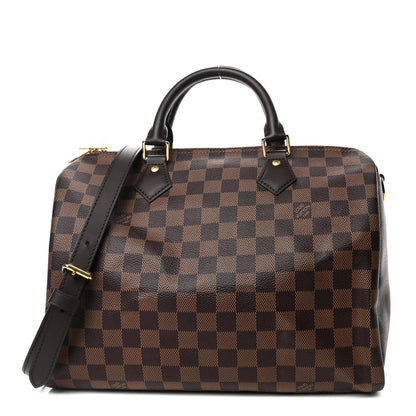 Louis Vuitton Damier Ebene Speedy Bandouliere 30 1 of 11