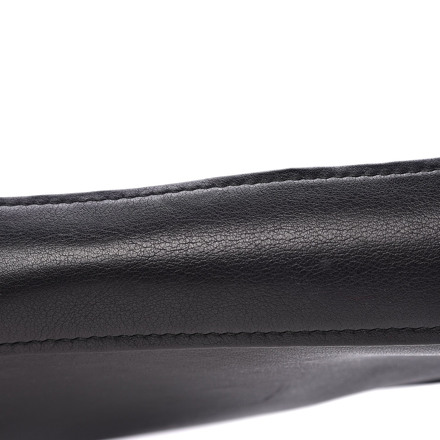 Balenciaga Calfskin M Triangle Pouch Black 8 of 10