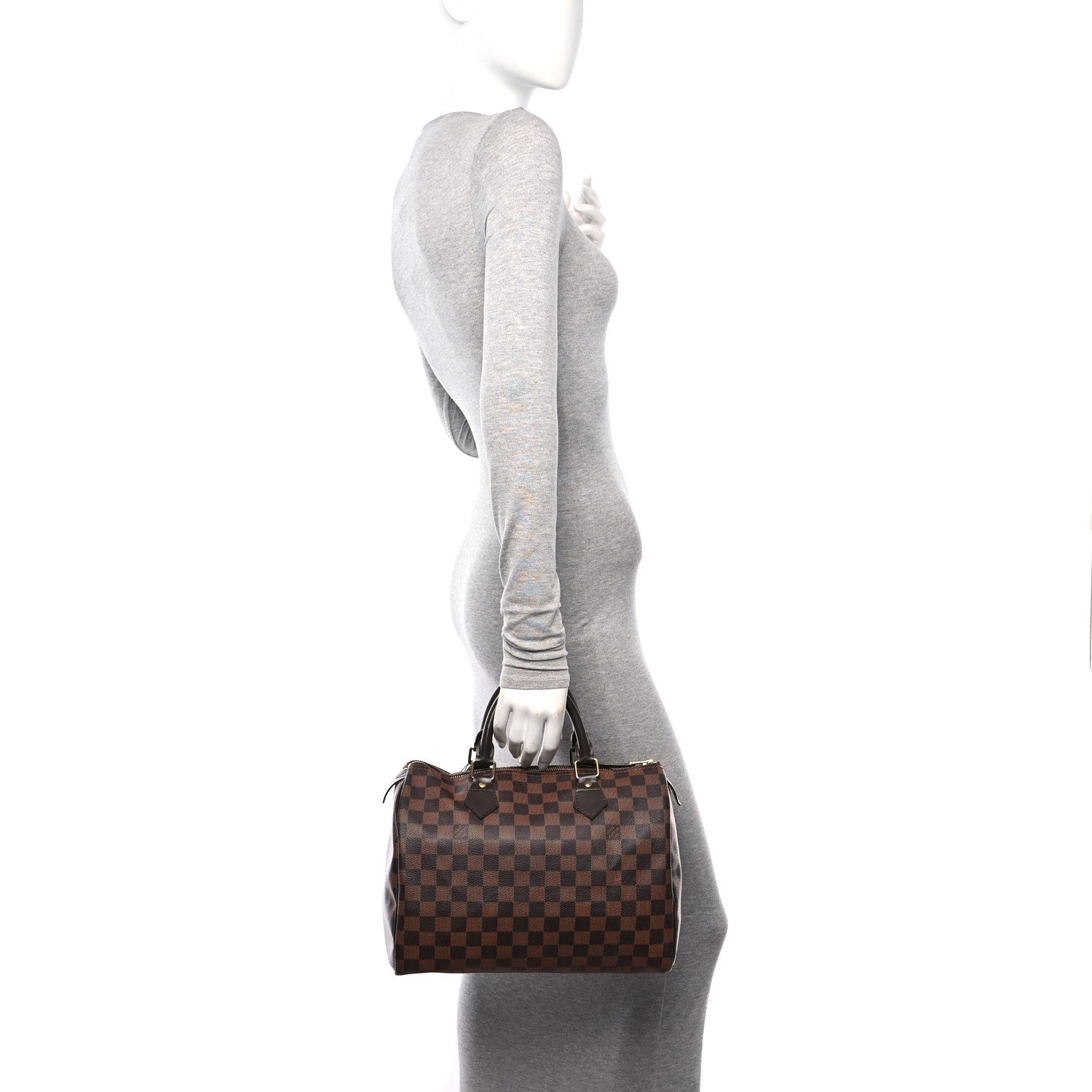 Louis Vuitton Damier Ebene Speedy 30 2 of 12