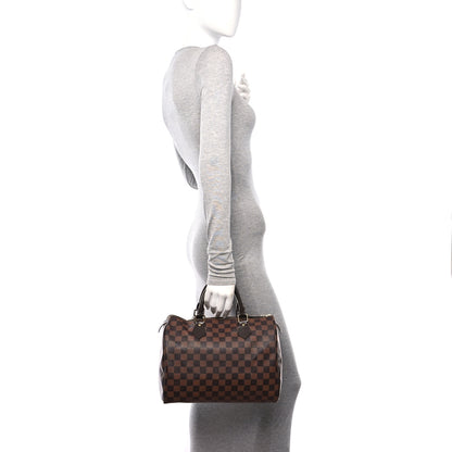Louis Vuitton Damier Ebene Speedy 30 2 of 12