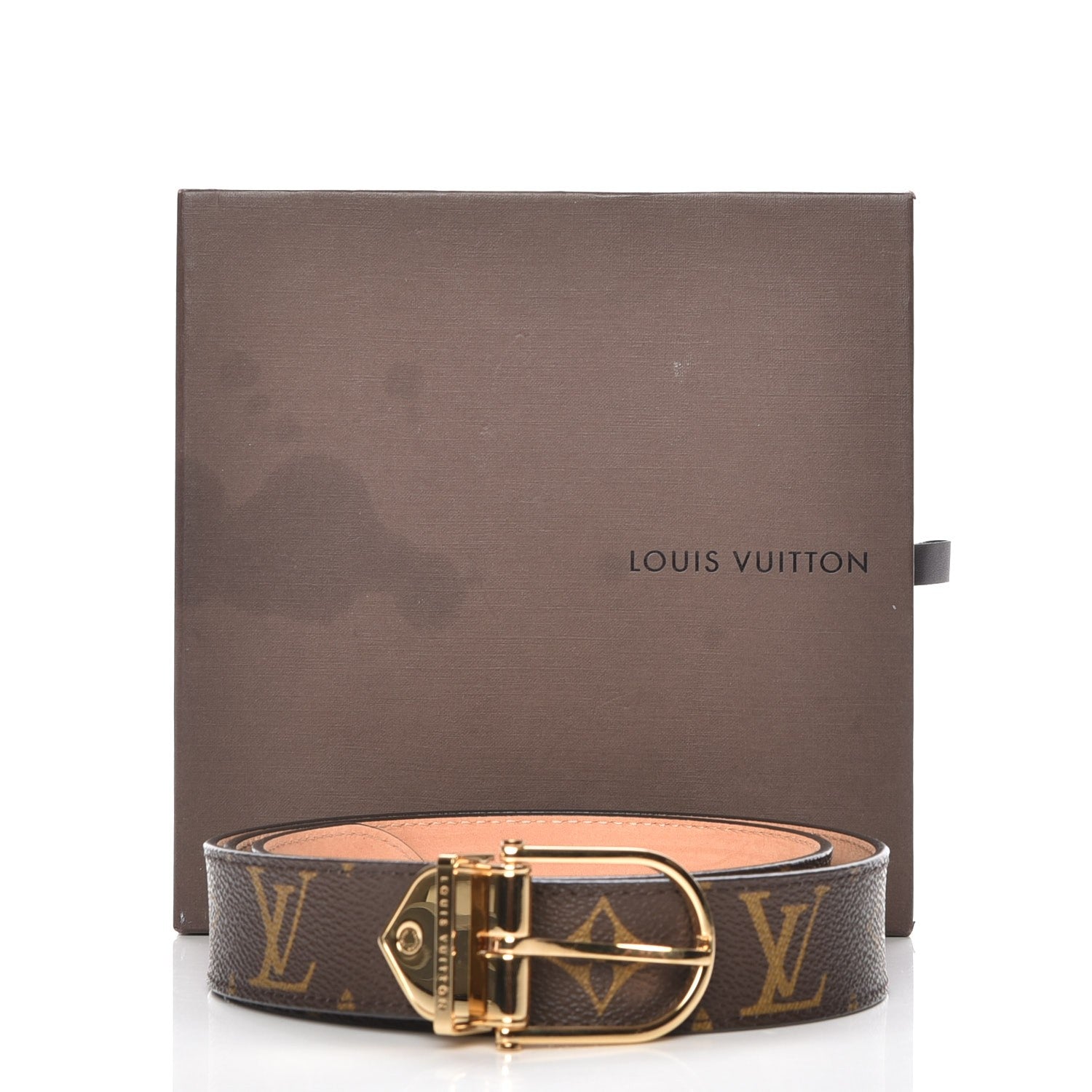 Louis Vuitton Monogram Ellipse Belt 85 34 9 of 9