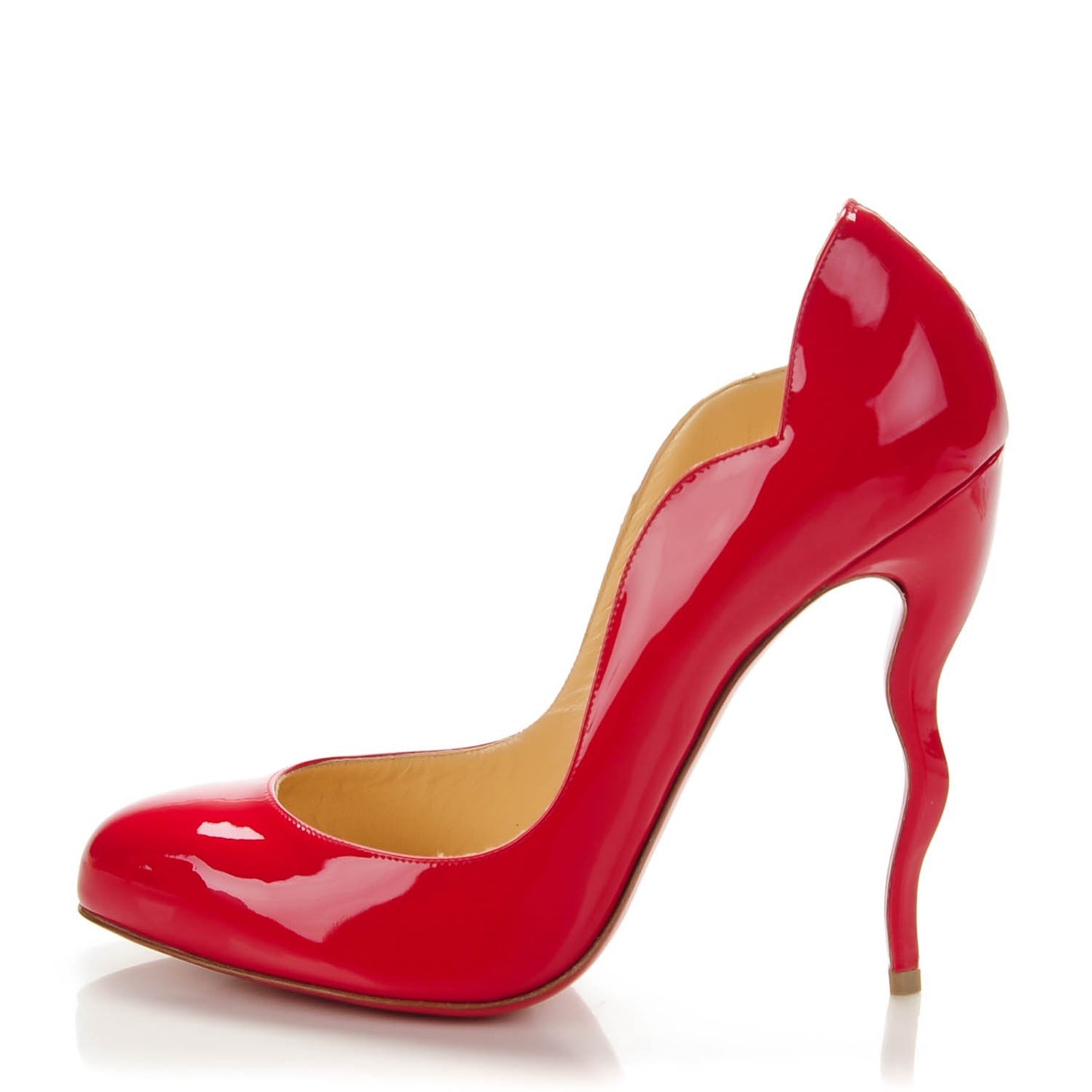 Patent Wawy Dolly 120 Pumps 39 Rosso