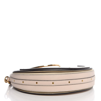 Chloe Goatskin Suede Medium Pixie Bag Abstract White 4 of 7