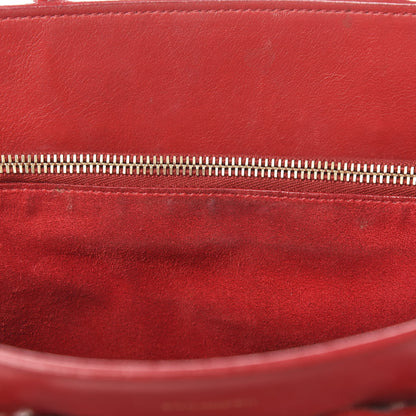 Saint Laurent Calfskin Small Sac De Jour Rouge Orient 7 of 24