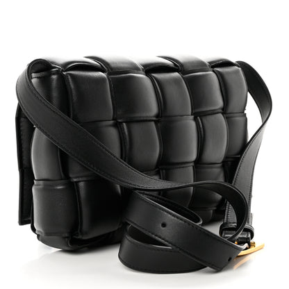 Bottega Veneta Nappa Maxi Intreccio Padded Cassette Crossbody Bag Black 3 of 9