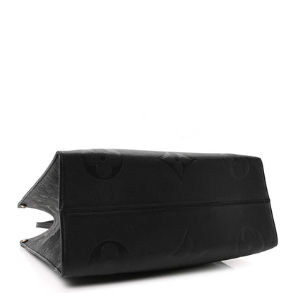 Louis Vuitton Empreinte Monogram Giant Onthego GM Black 4 of 9