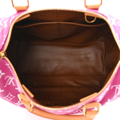 Louis Vuitton Calfskin Monogram Speedy P9 Bandouliere 40 Agate 5 of 9