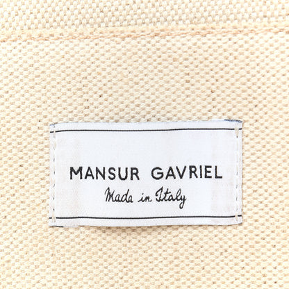 Mansur Gavriel Calfskin Half Moon Clutch Black 6 of 10