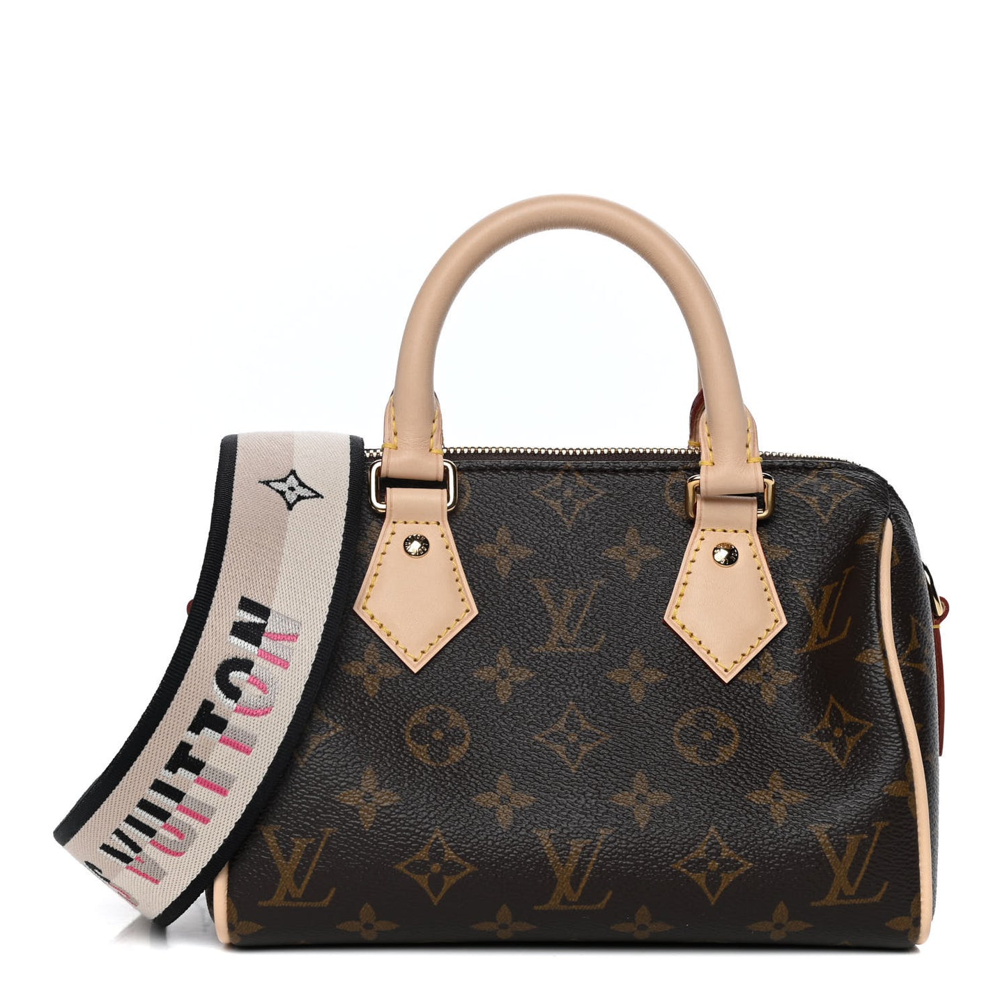 Monogram Speedy Bandouliere 20 Black