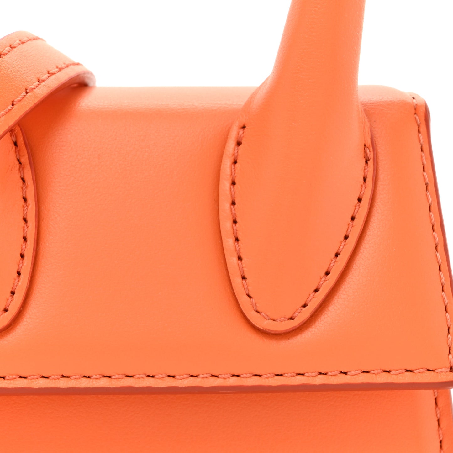 Smooth Calfskin Le Chiquito Orange