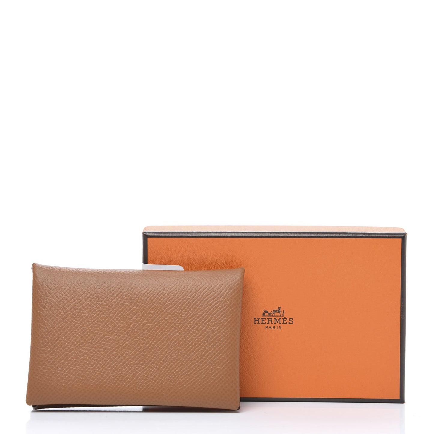 Epsom Calvi Card Case Gold