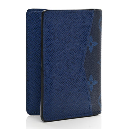 Louis Vuitton Taigarama Pocket Organizer NM Cobalt 3 of 12