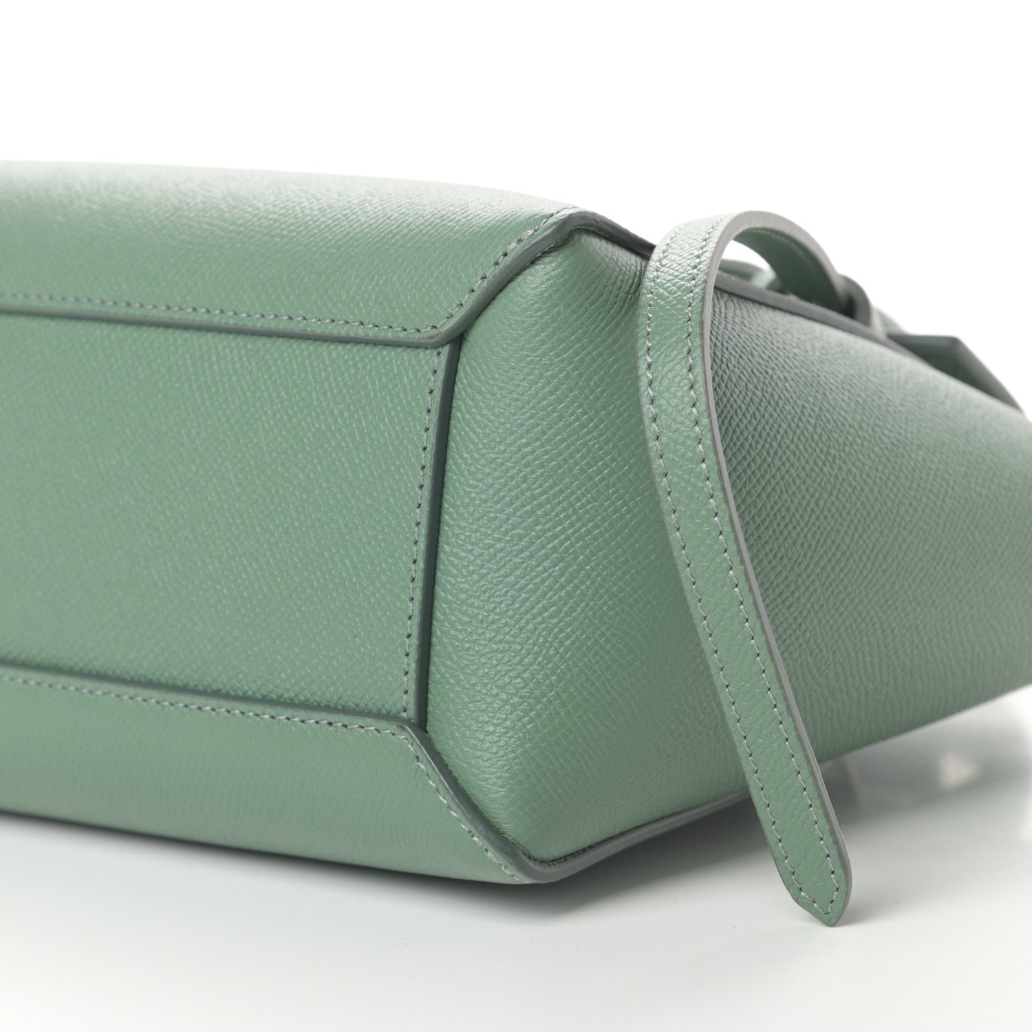 Celine Grained Calfskin Nano Belt Bag Celadon 11 of 13