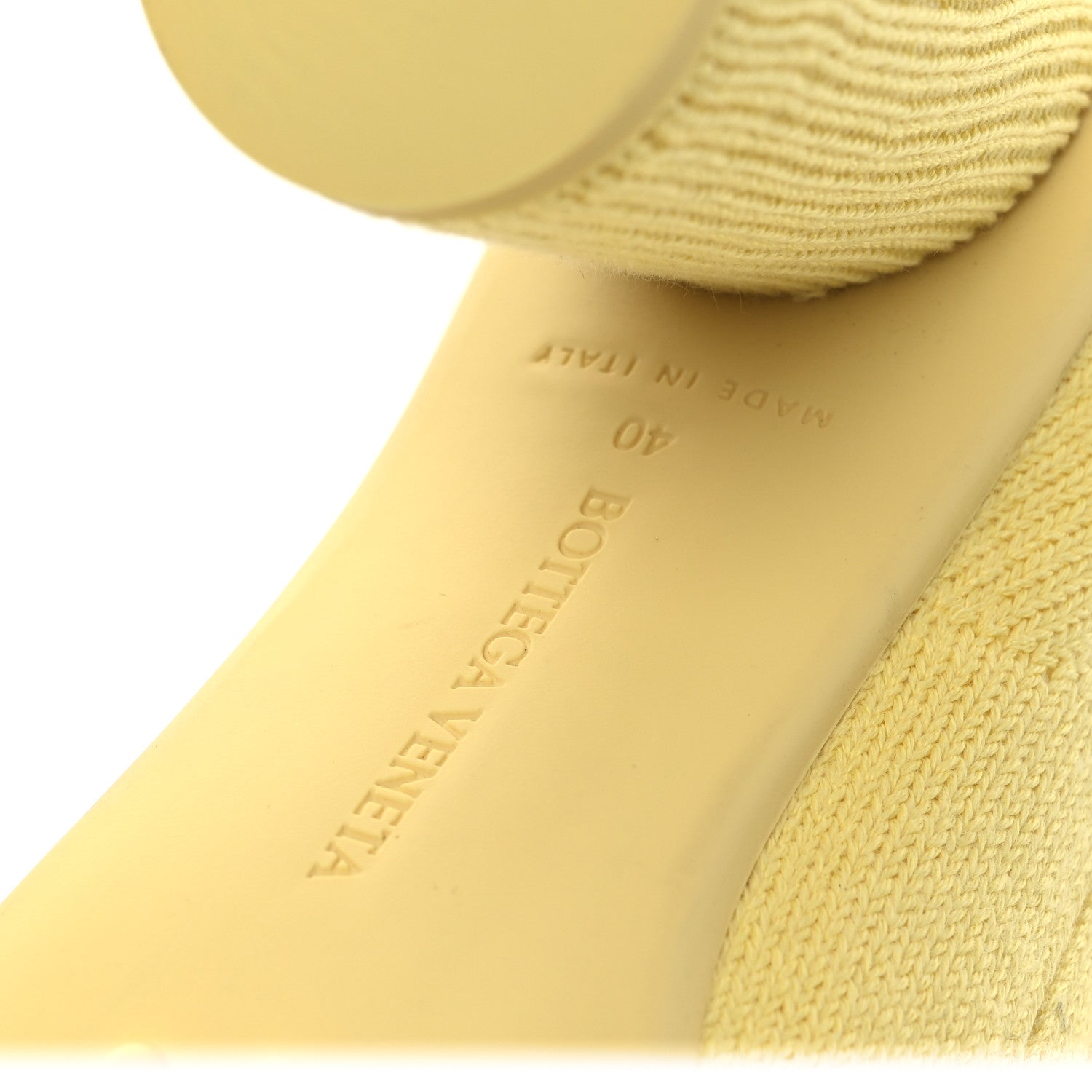 Bottega Veneta Cotton Knit Atomic Boots 40 Lemonade 8 of 11