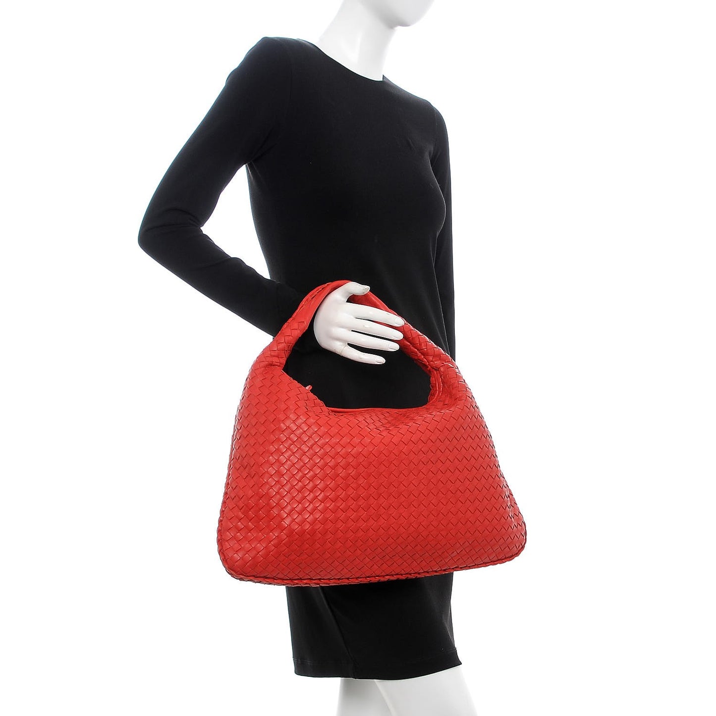 Nappa Intrecciato Medium Veneta Hobo Fever