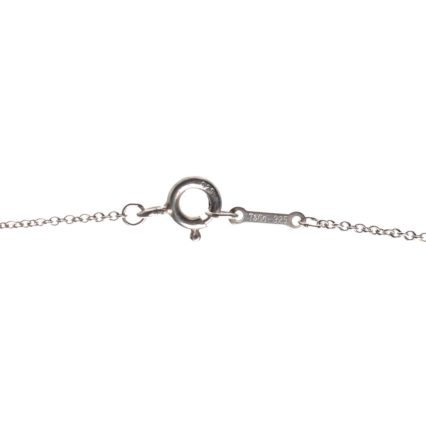Sterling Silver Small Paloma Picasso Loving Heart Pendant Necklace