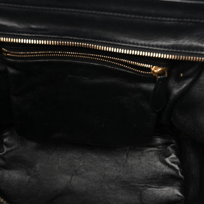 Celine Smooth Calfskin Mini Luggage Black 5 of 9