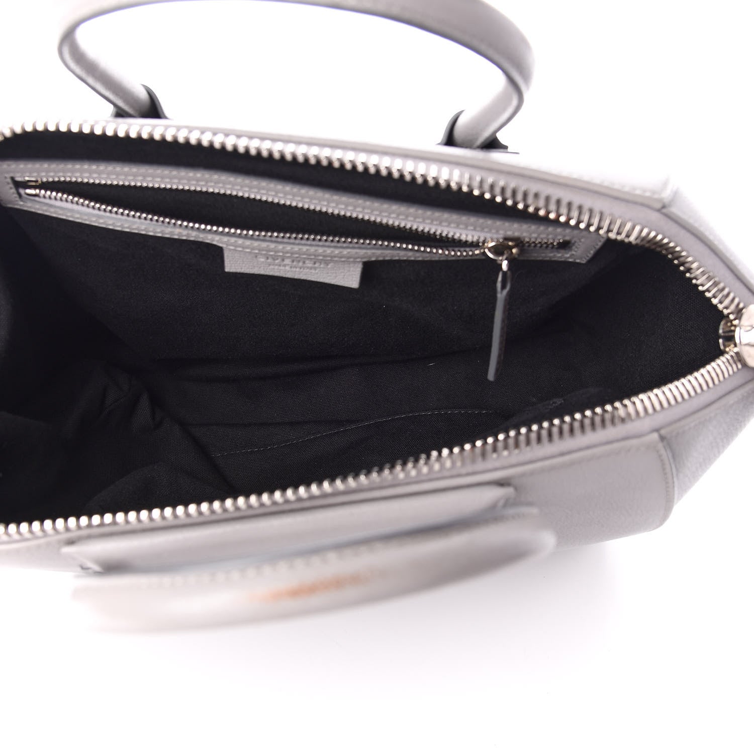 Givenchy Sugar Goatskin Medium Antigona Pearl Grey 5 of 10