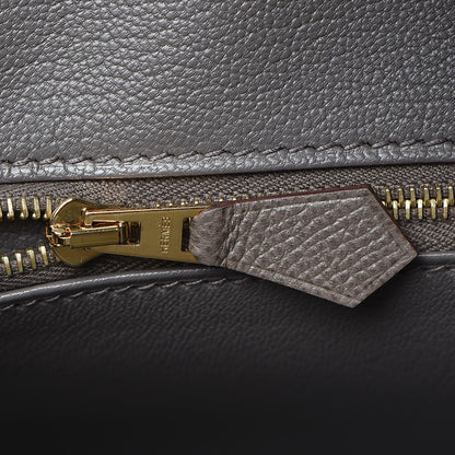 Hermes Epsom Birkin 30 Etain 15 of 29