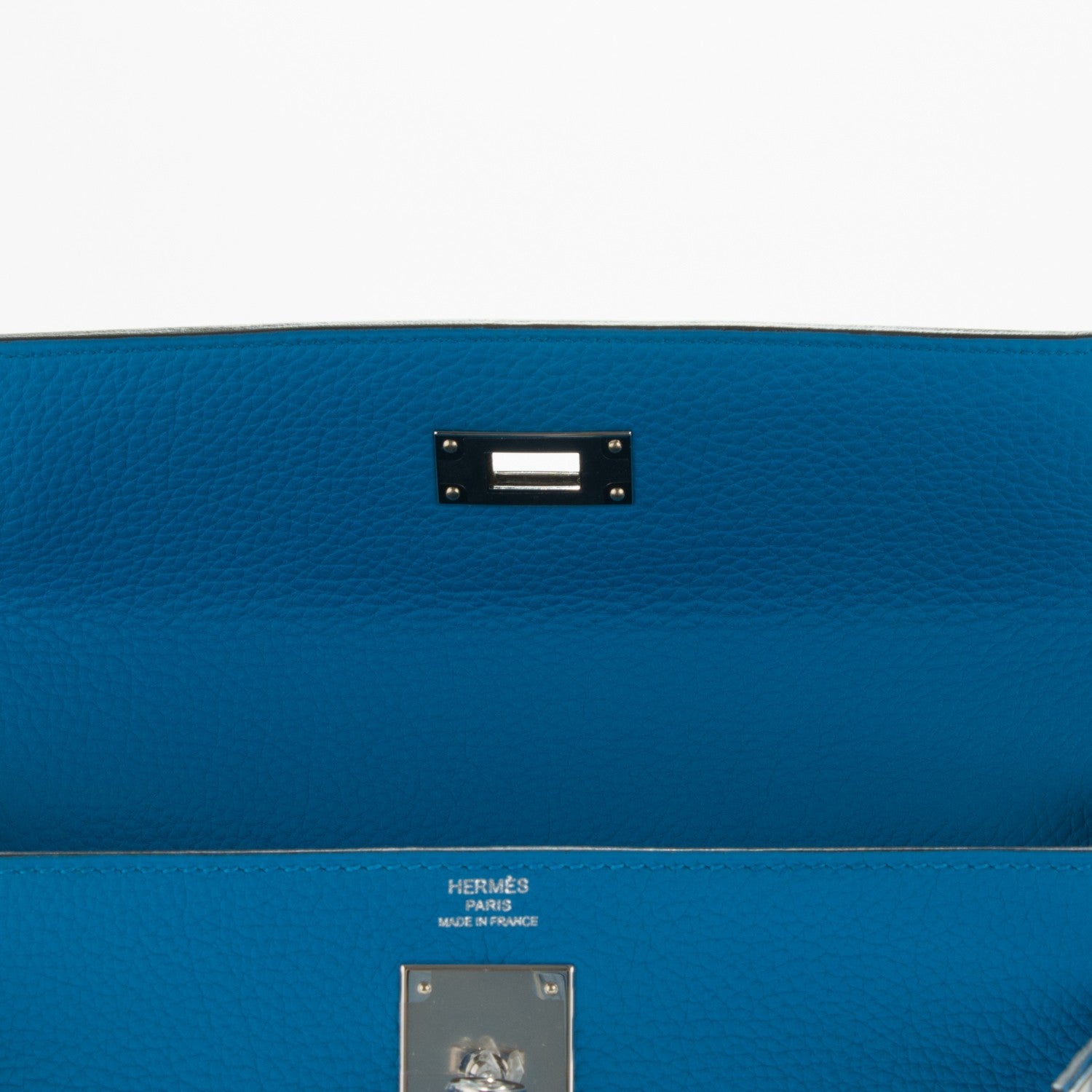Hermes Togo Kelly Retourne 28 Bleu Zanzibar 14 of 25